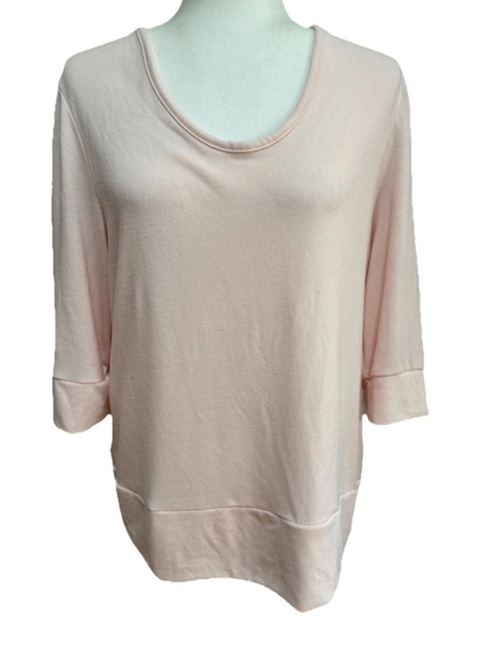Laundry By Shelli Segal Pink Sweater Open Back Top Women’s Size XL